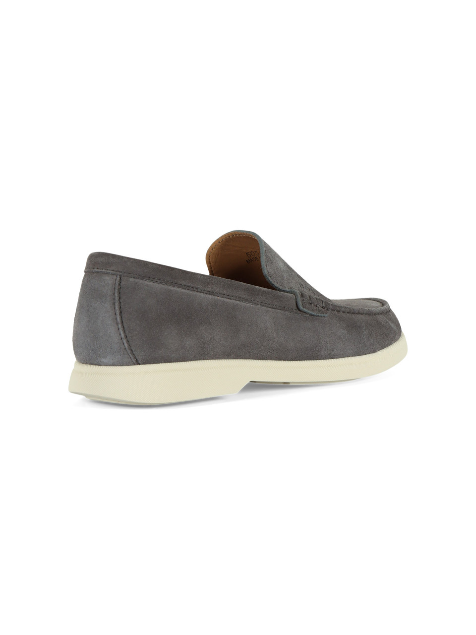 GRAU | SIENNE Wildleder-Mokassins