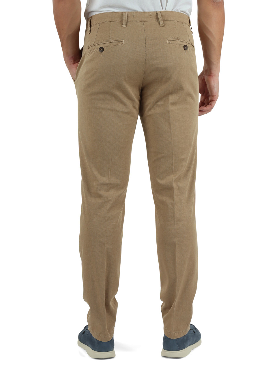 BEIGE | Pantaloni in cotone stretch VIENNA 226060