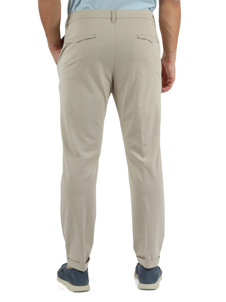 BEIGE | TOLOI 226023 Baumwollmischung Hose