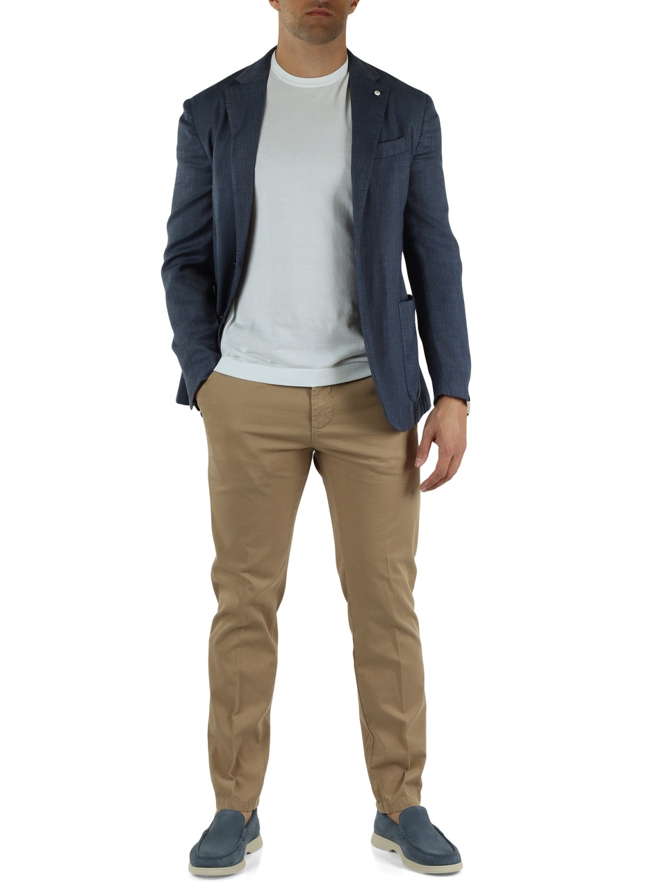BLU | Giacca monopetto JACK in misto lana vergine