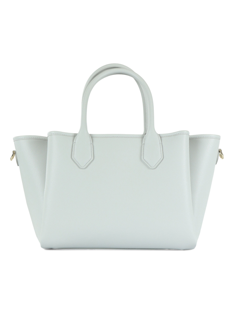 GRIGIO CHIARO | Borsa a mano con patch logo frontale