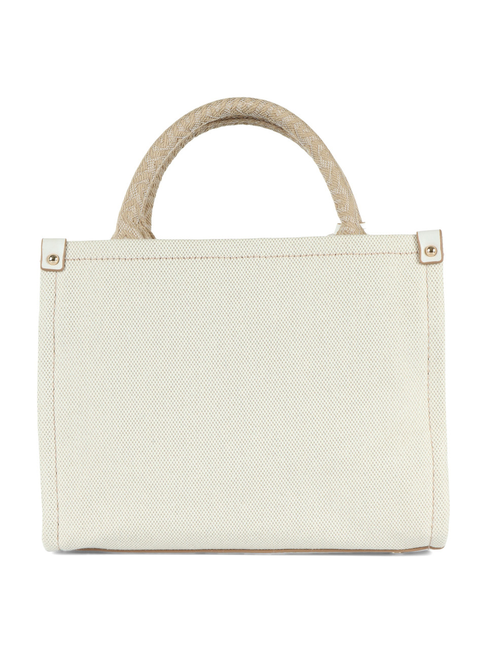 BEIGE | Borsa tote RIDHI Small in canvas