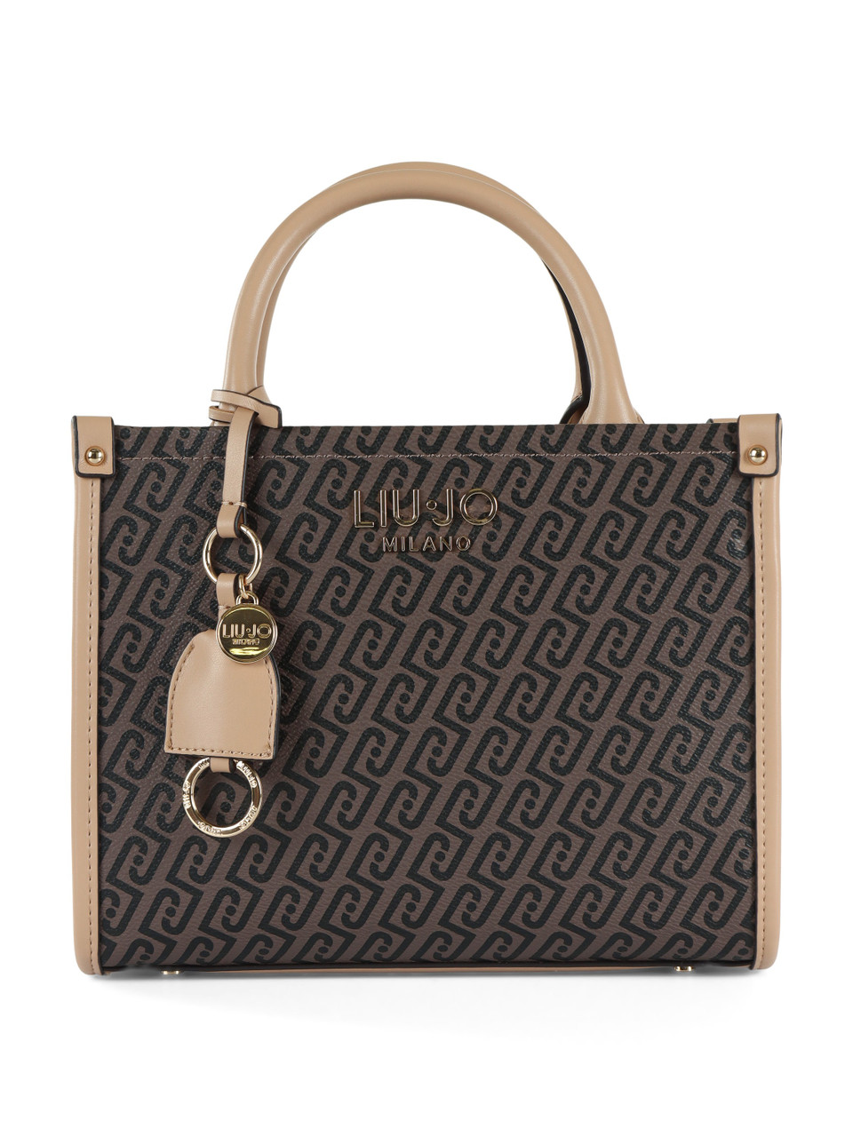 BRAUN | BETTER: Tote-Tasche RIDHI Small mit Logodruck