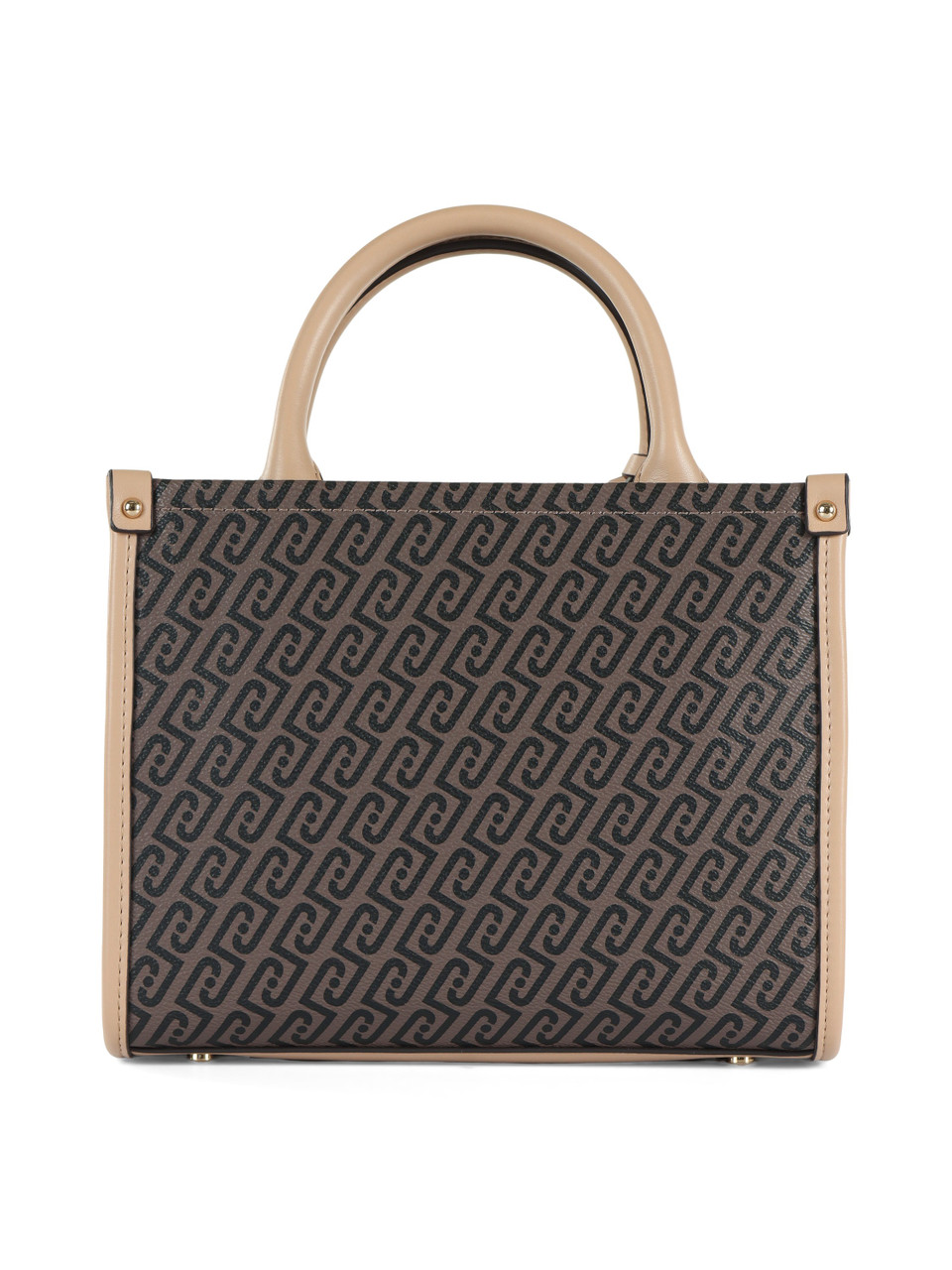 MARRONE | BETTER: Borsa tote RIDHI Small stampa logo