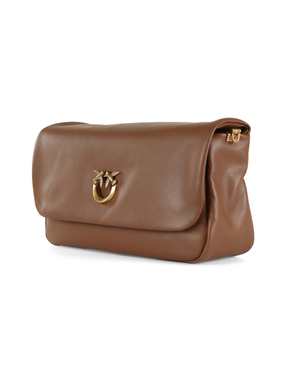 MARRONE | Borsa in pelle CLICK SOFT BAGUETTE HANDLE CLASSIC