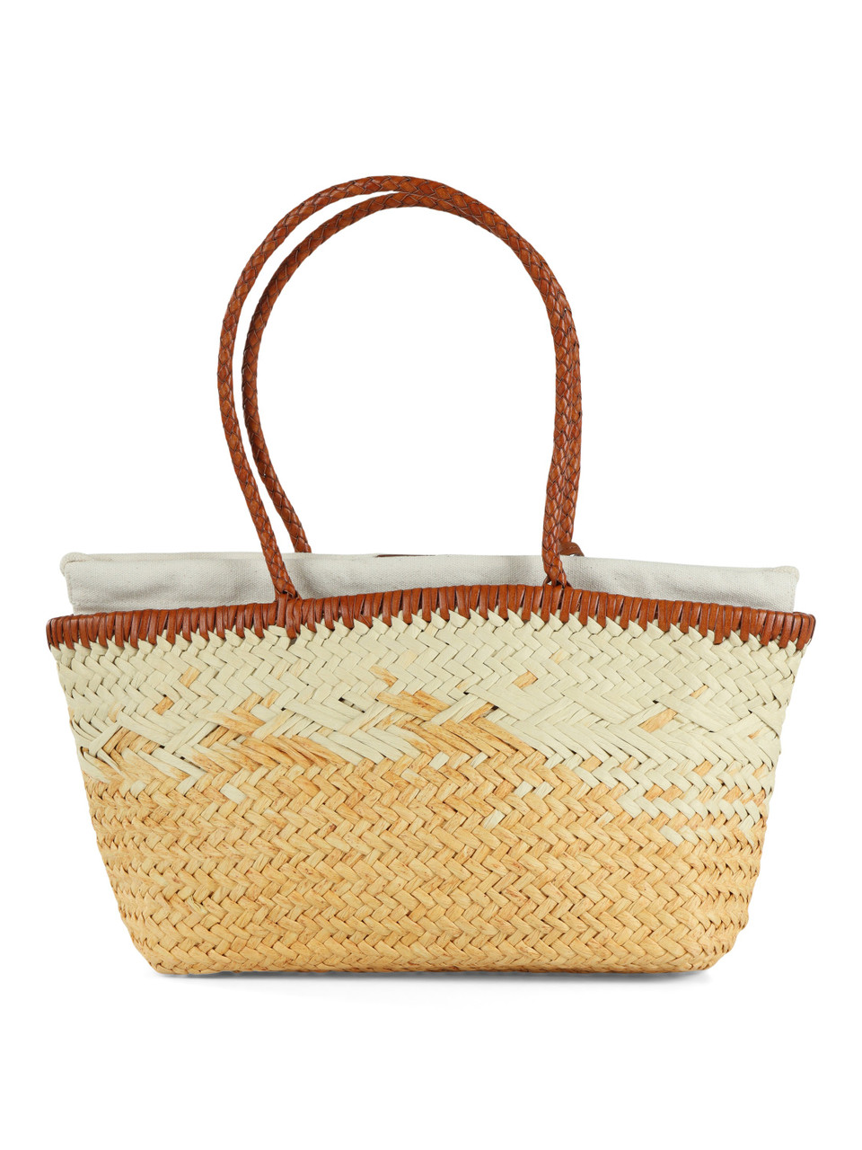 GIALLO SCURO | Borsa PALOMA Medium in paglia intrecciata