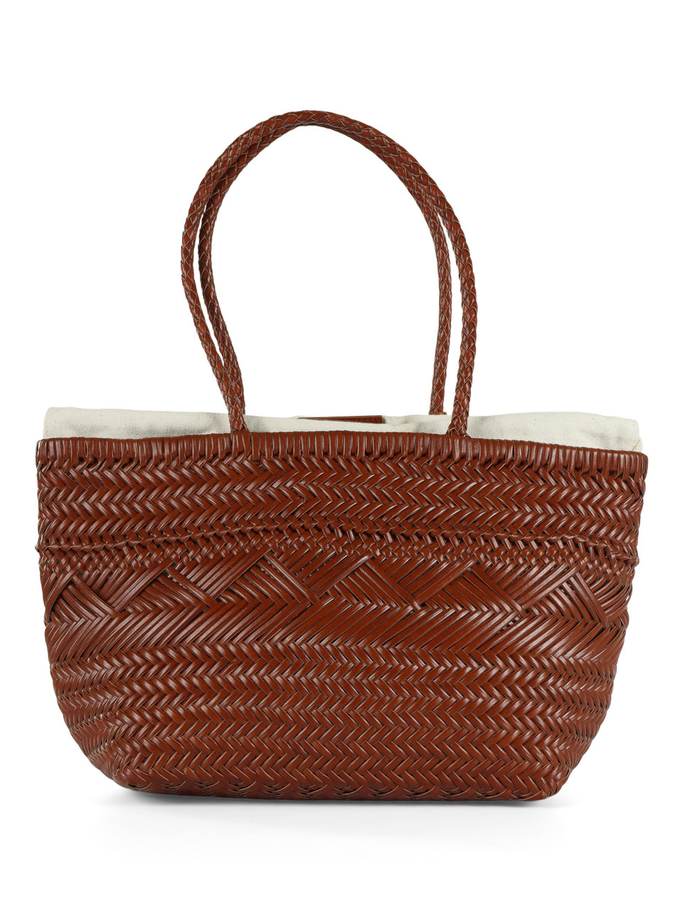CUOIO | Borsa PALOMA Medium in pelle intrecciata