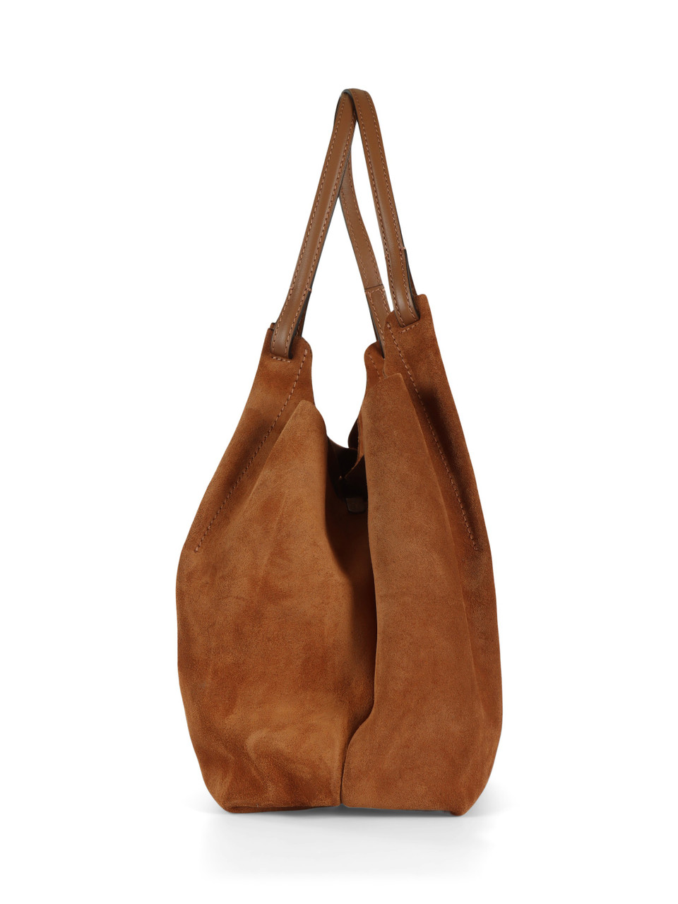 CUOIO | Borsa a spalla in suede DUA Large