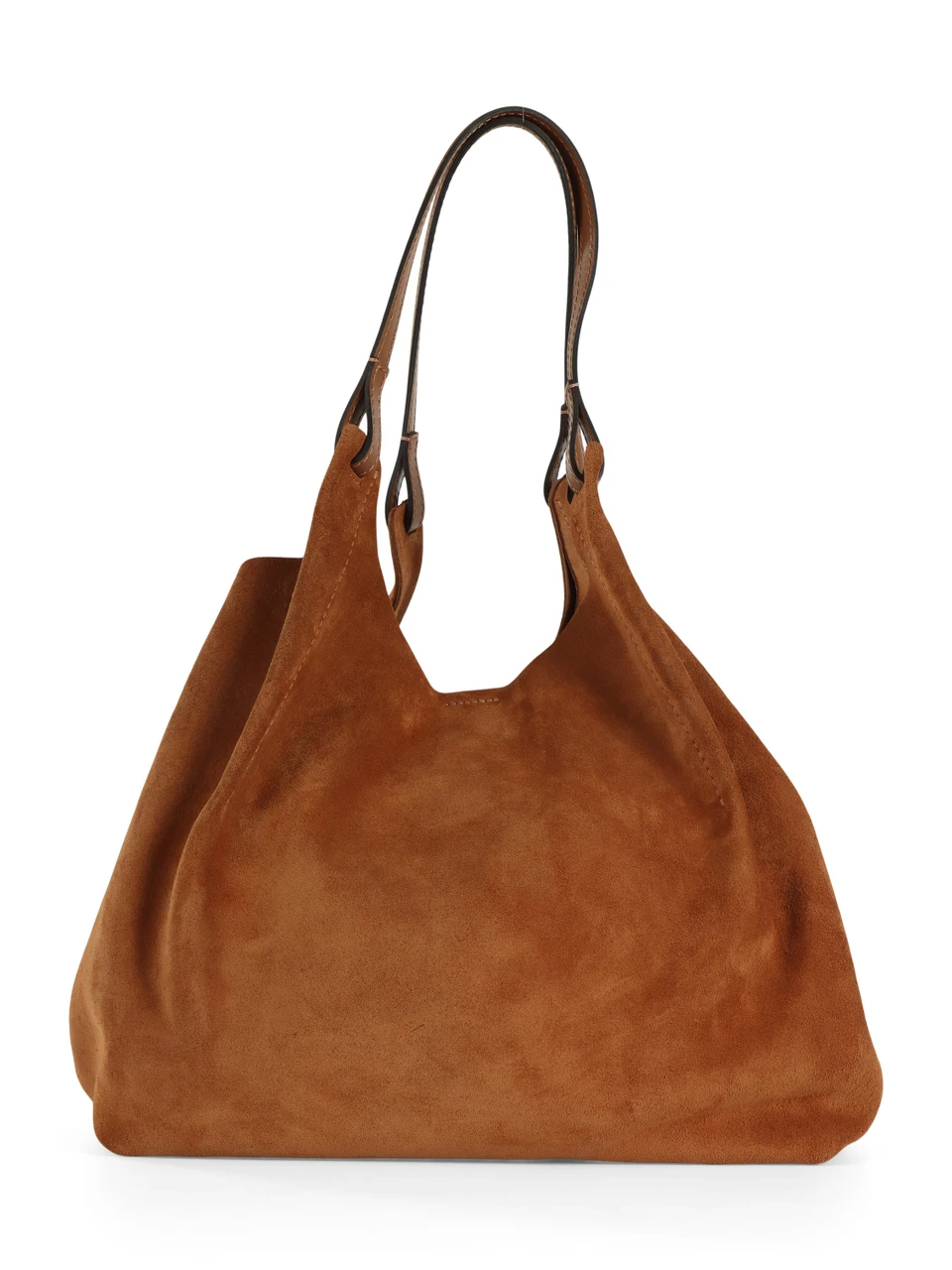 CUOIO | Borsa a spalla in suede DUA Large
