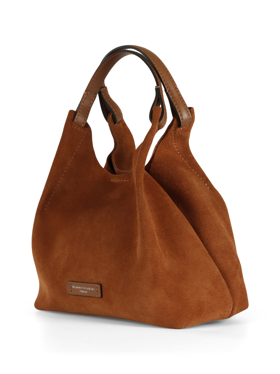 Leder | DUA Small Handtasche aus Veloursleder
