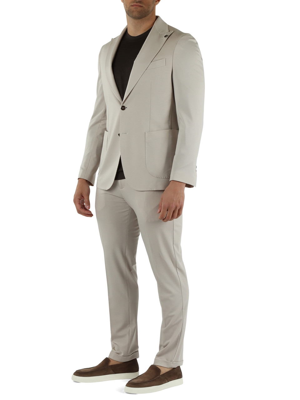 BEIGE | Abito due pezzi in misto lyocell