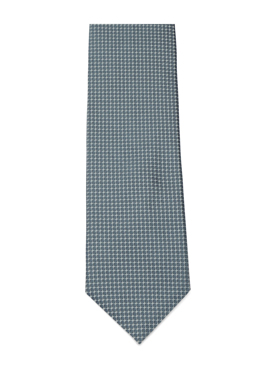 BLU CHIARO | BOSS ONE: Cravatta in seta con motivo decorativo
