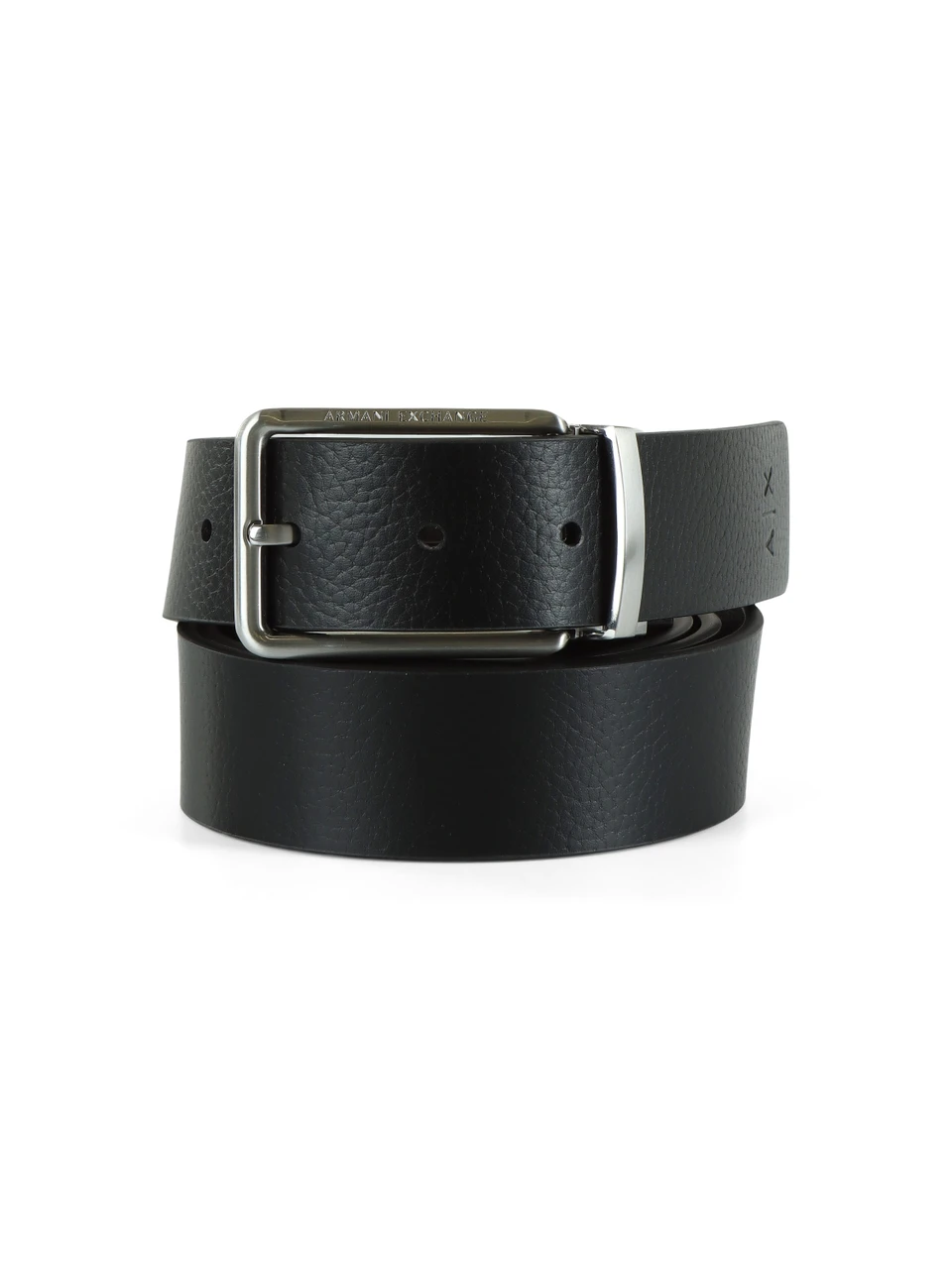 NERO | Cintura in pelle reversibile e regolabile