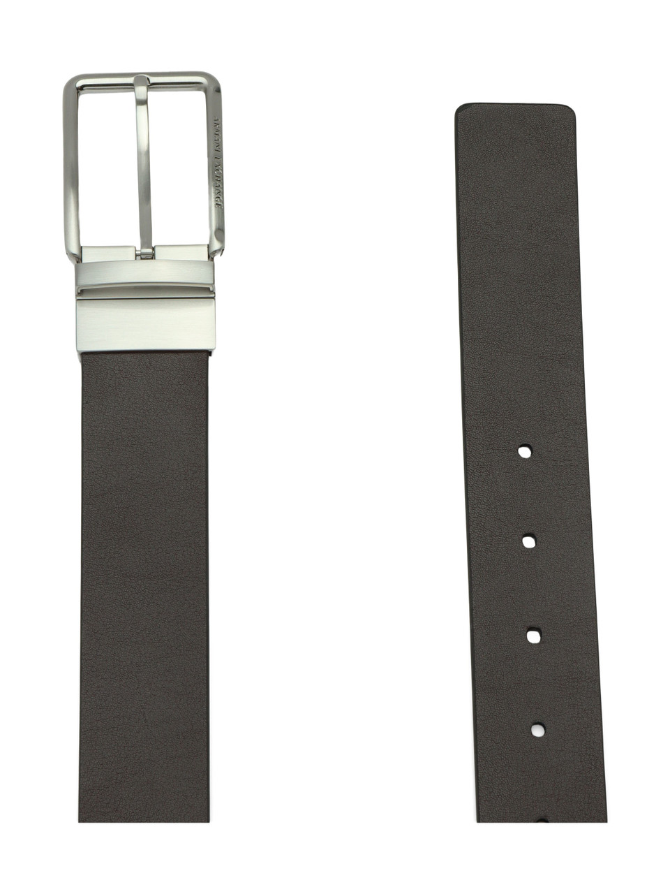 NERO | Cintura in pelle reversibile e regolabile