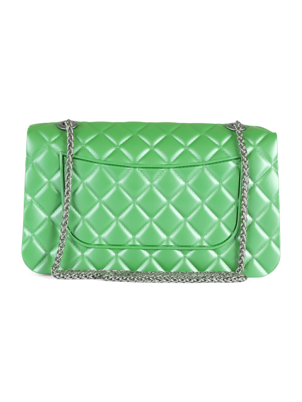 VERDE | Borsa a tracolla trapuntata FLAT FALCON Medium 26