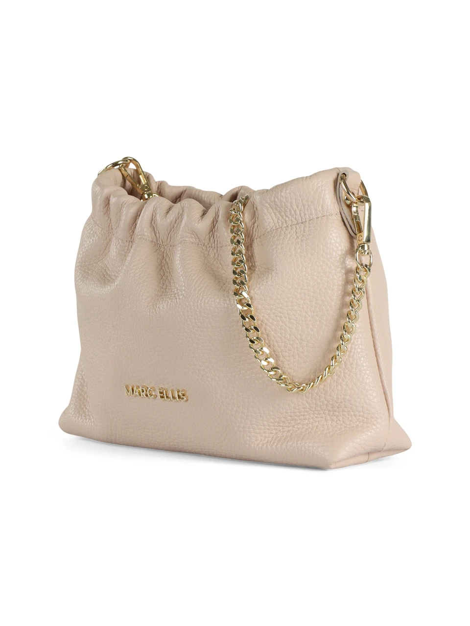 ROSA CHIARO | Borsa a tracolla in pelle martellata HELENA DO LT