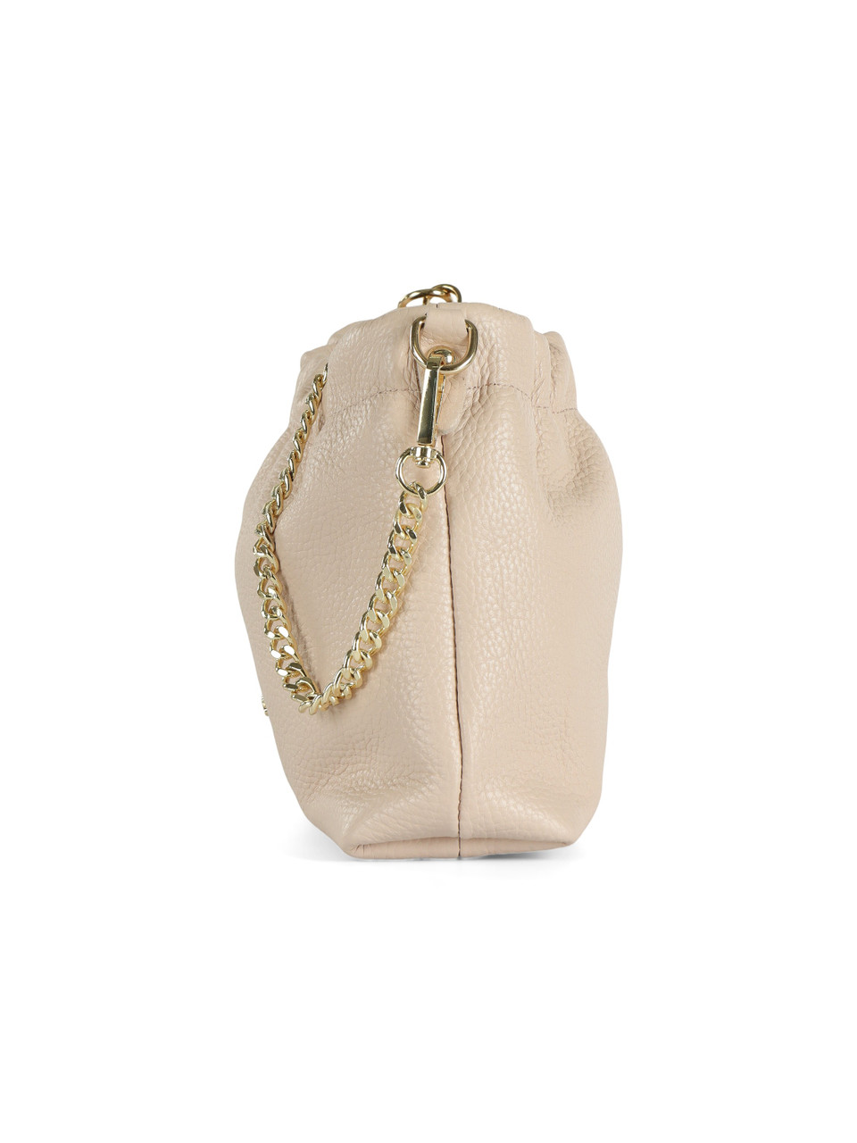 ROSA CHIARO | Borsa a tracolla in pelle martellata HELENA DO LT