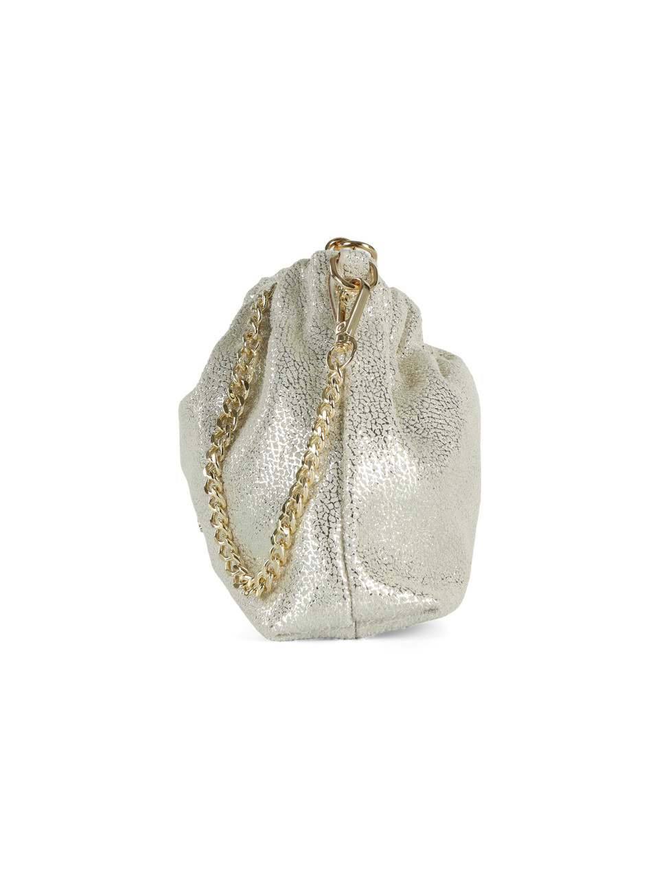 GOLD | HELENA SUEDE LUX Umhängetasche aus Leder