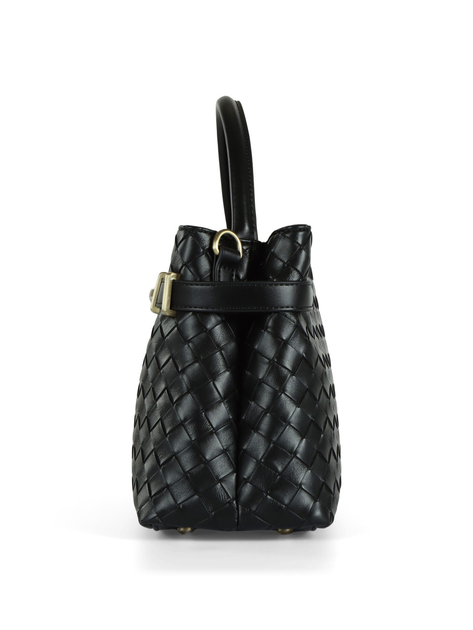SCHWARZ | Handtasche ARIZONA PLAIT Medium