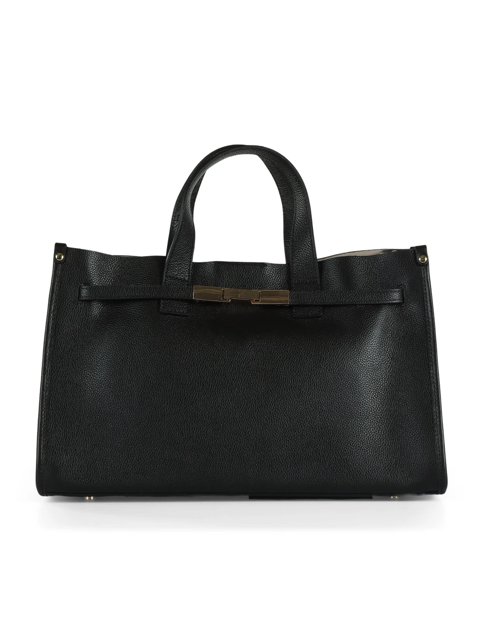 NERO | Borsa a mano in pelle martellata CASSIOPE DO Medium