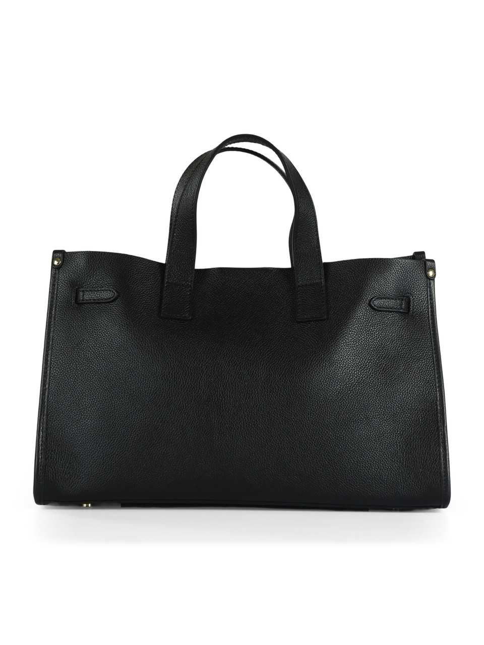 SCHWARZ | CASSIOPE DO Medium Handtasche aus genarbtem Leder