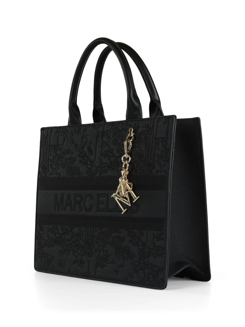 NERO | Borsa a mano ricamata BUBY LUXE