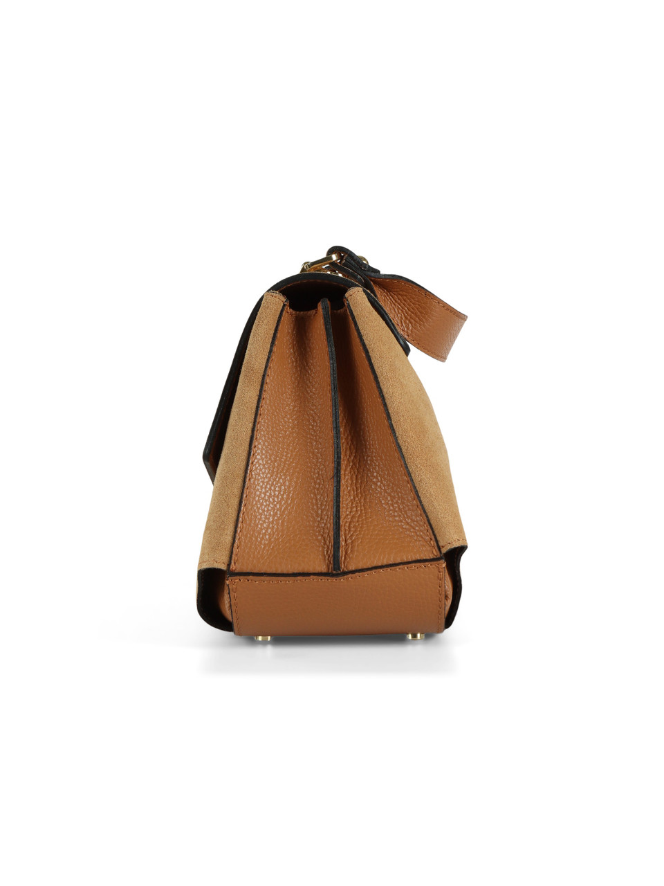 KAMEL | Handtasche aus Leder und Wildleder DEANNA CM MR