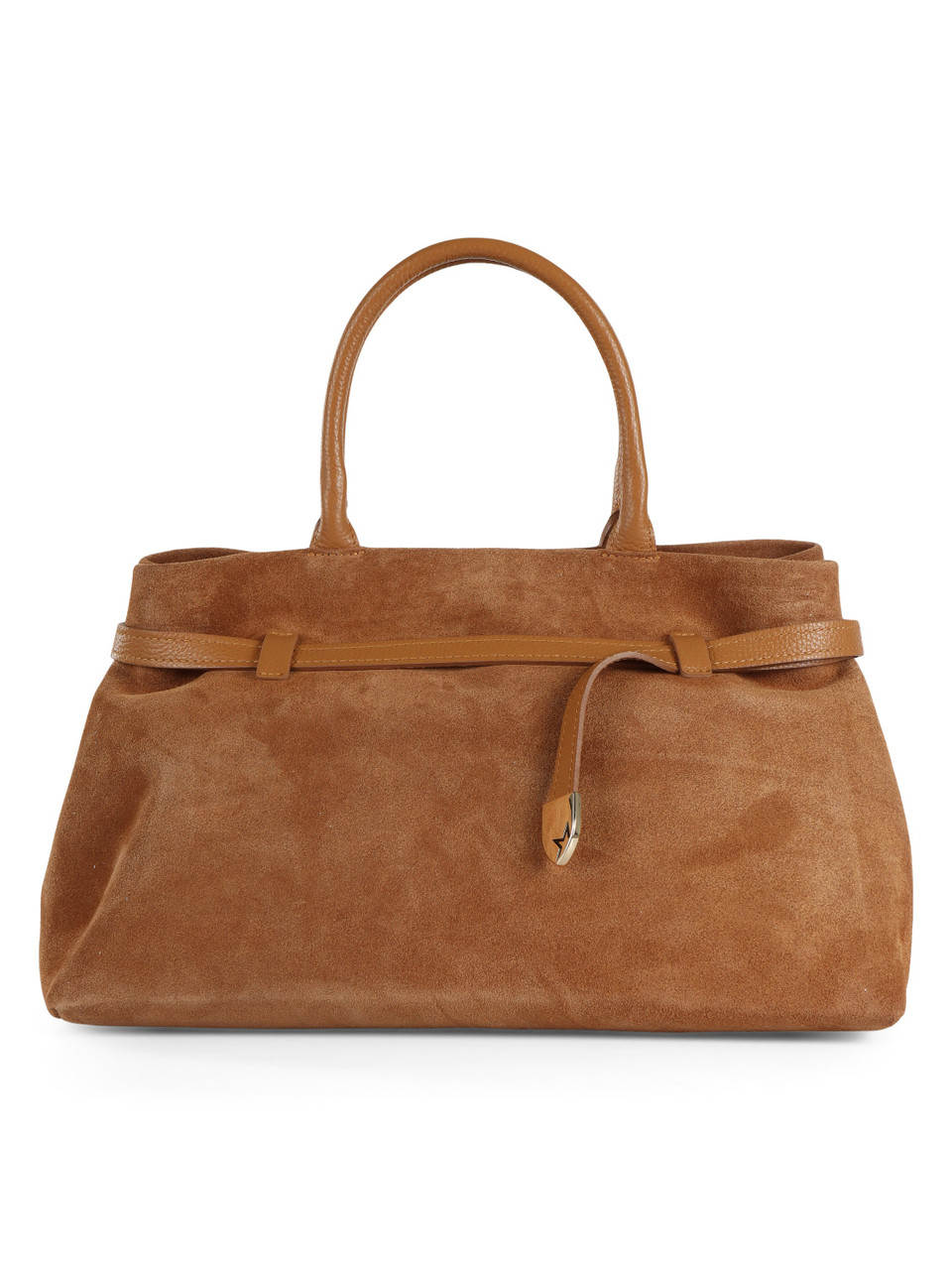 Leder | DORADO TOTE CM Tasche aus Veloursleder