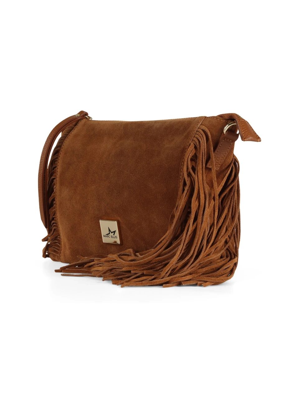 CUOIO | Borsa a bustina in suede CALIRA CM FR