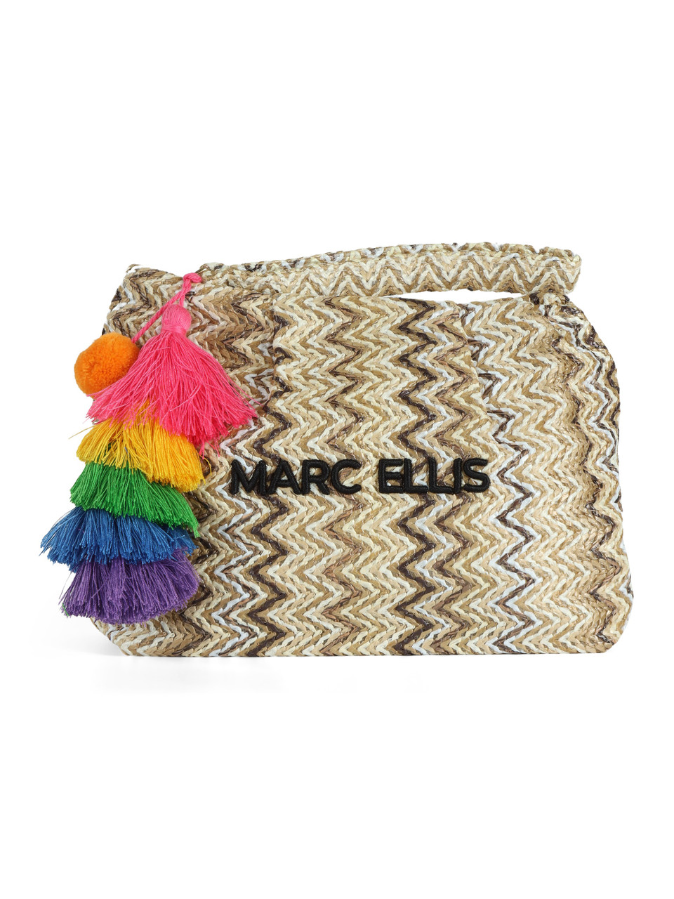 BEIGE | Pochette in paglia BUBY S. CLAIRE