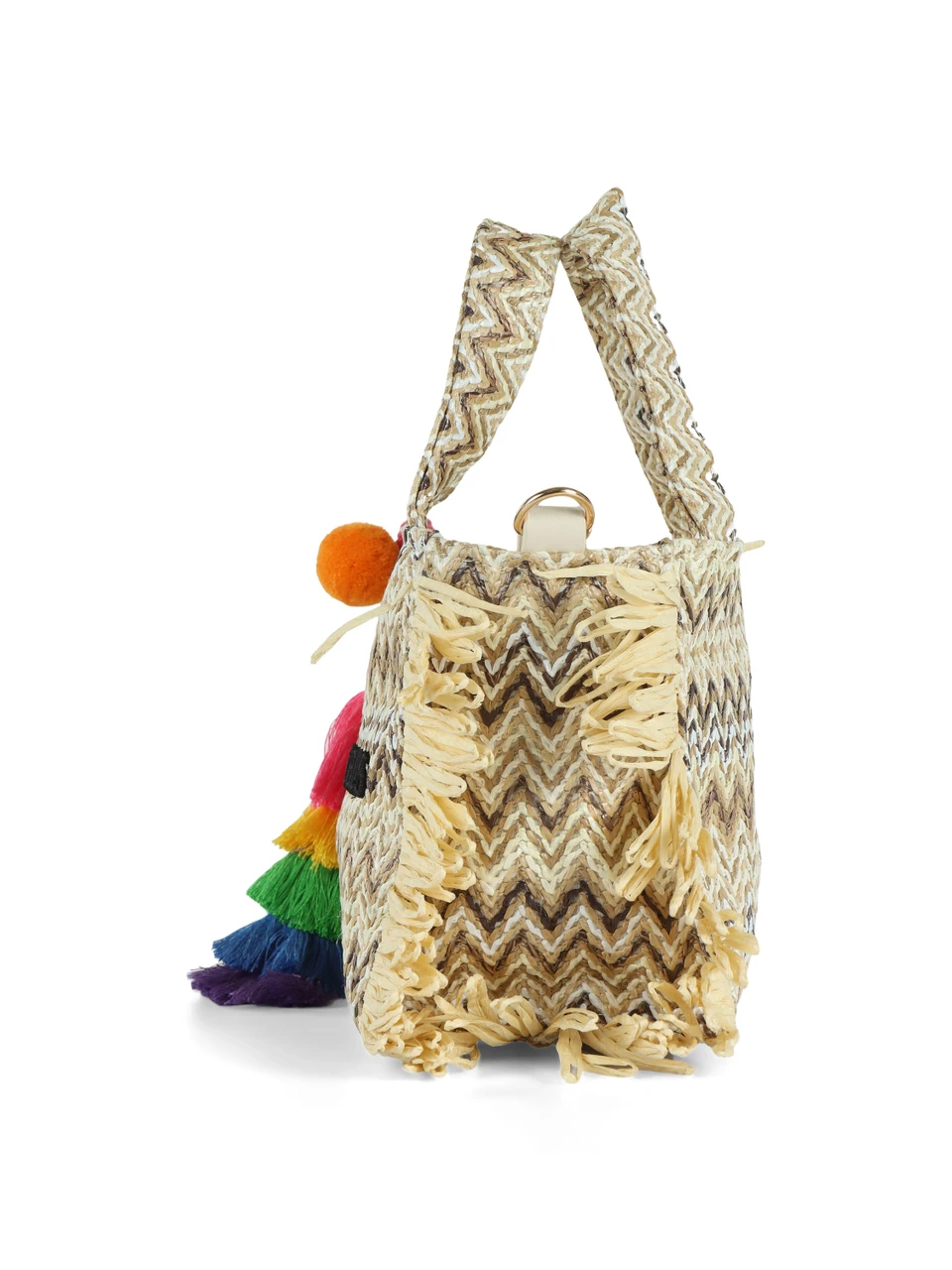 BEIGE | Borsa a mano in paglia BUBY S. CLAIRE Small