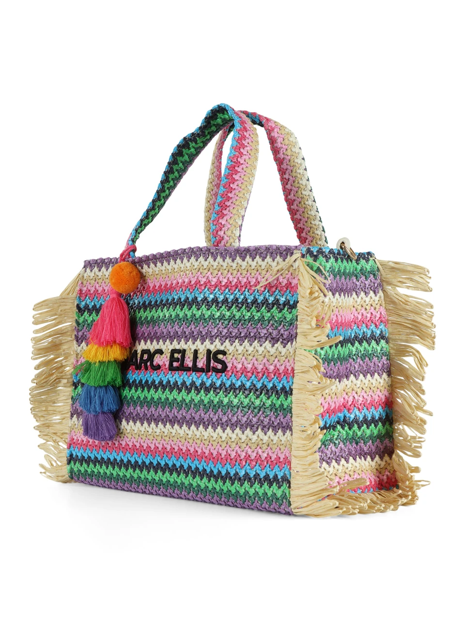 MULTICOLOR | Borsa a mano in paglia BUBY S. CLAIRE Medium