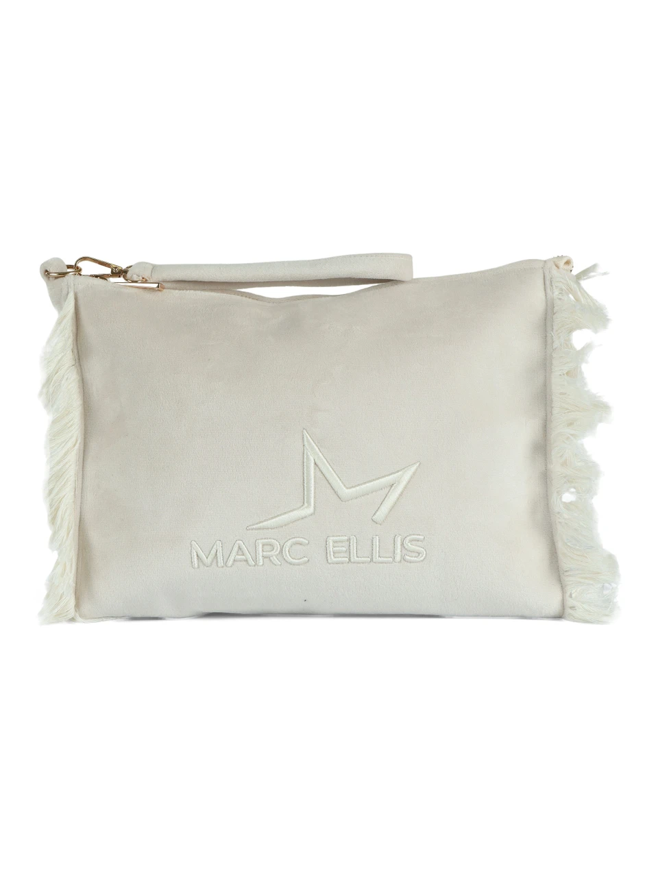 BEIGE | Pochette in velluto BUBY CALYPSO