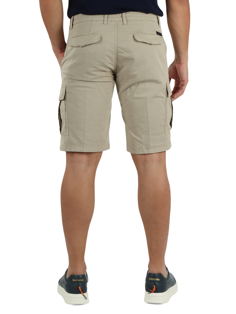 BEIGE | Bermuda cargo MALIBU 226 in cotone stretch