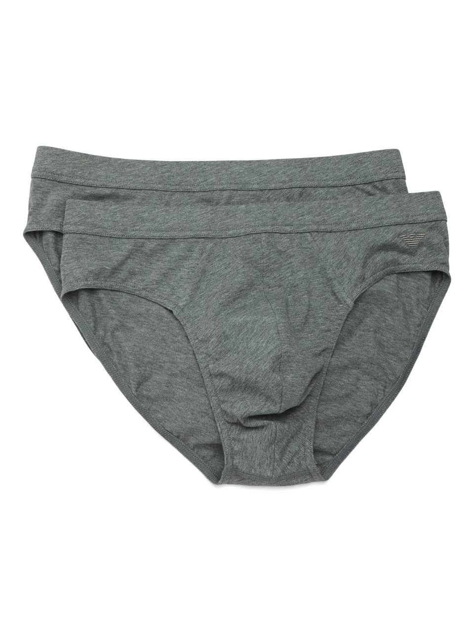 GRIGIO | Il set comprende due paia di slip in cotone Pima