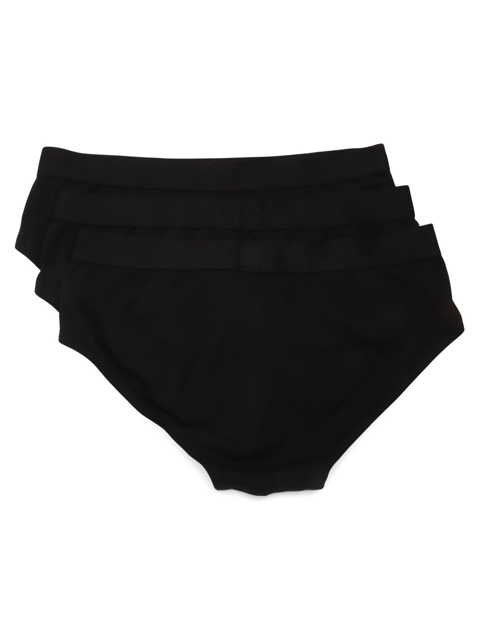 NERO | Il set BOSS ONE comprende tre paia di slip in cotone organico stretch