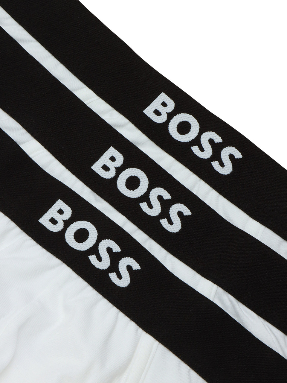 BIANCO | Il set BOSS ONE comprende tre paia di slip in cotone organico stretch