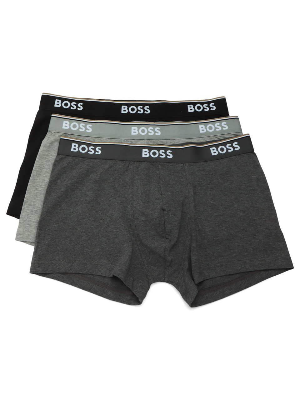 GRIGIO | Il set POWER comprende tre paia di parigamba in cotone stretch