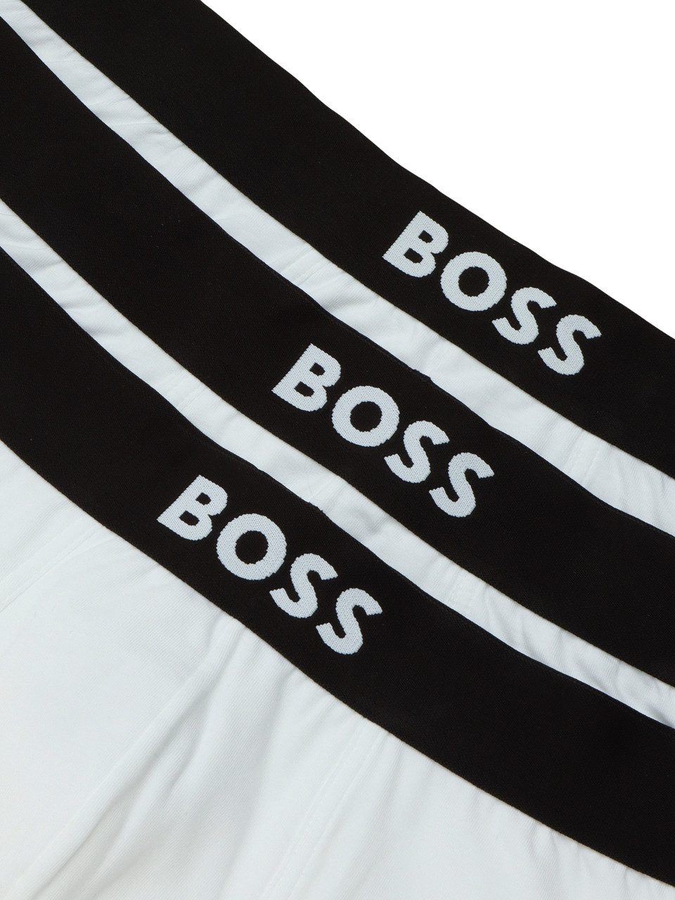 BIANCO | Il set BOSS ONE comprende tre paia di boxer aderenti in cotone stretch