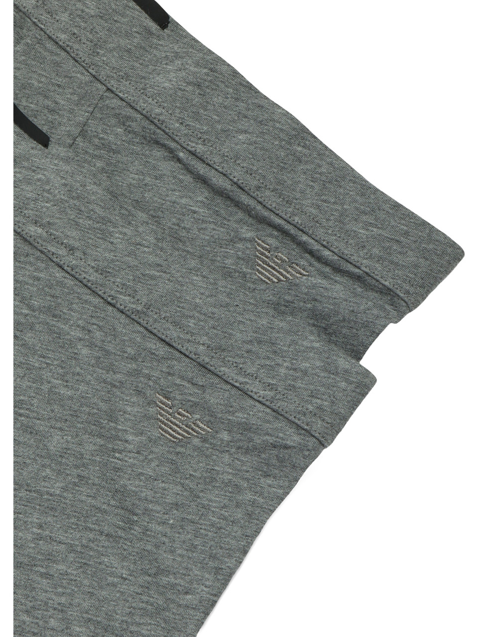 GRAU | Das Set umfasst zwei Paar Pima-Baumwoll-Leggings.