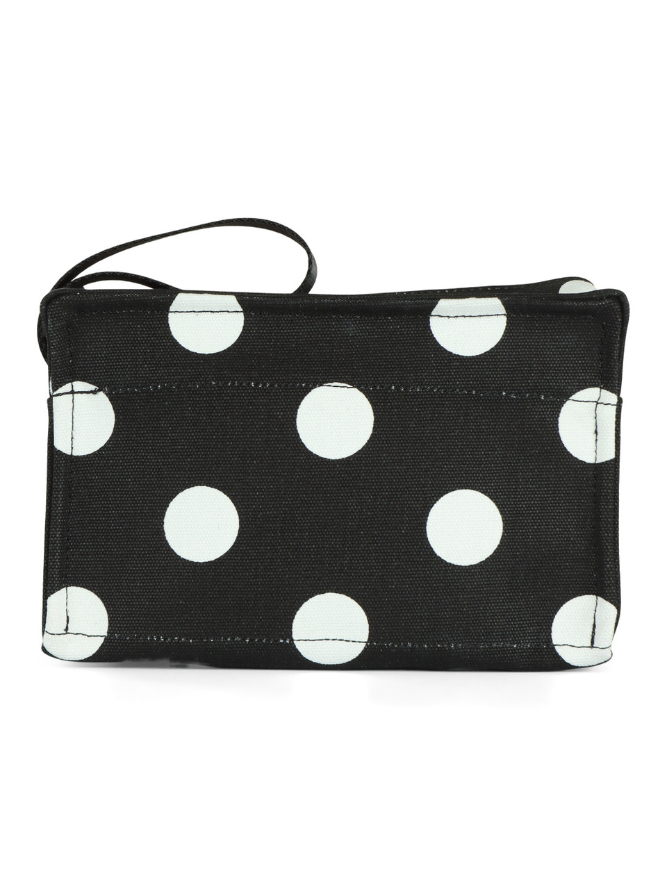 NERO | BEACH: Beauty case stampato in canvas