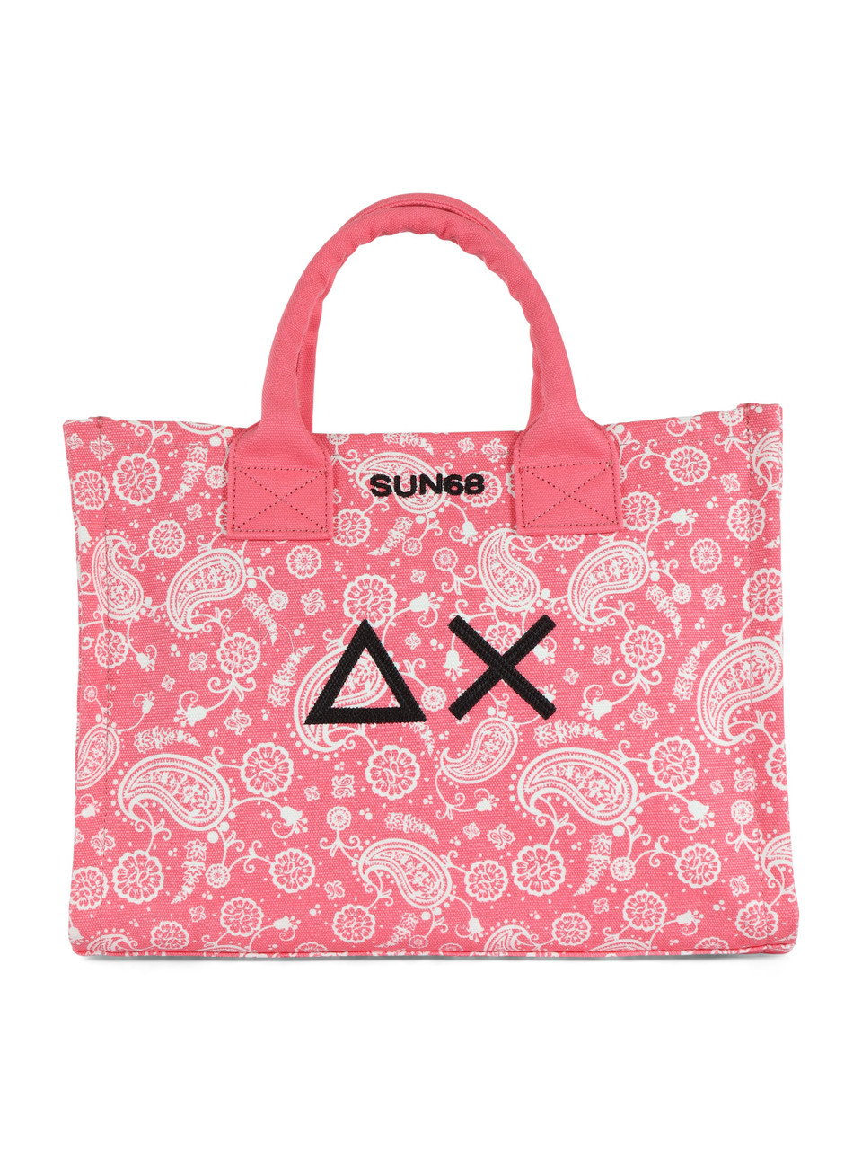 ROSA | BEACH: Borsa shopping CALI Midi in canvas