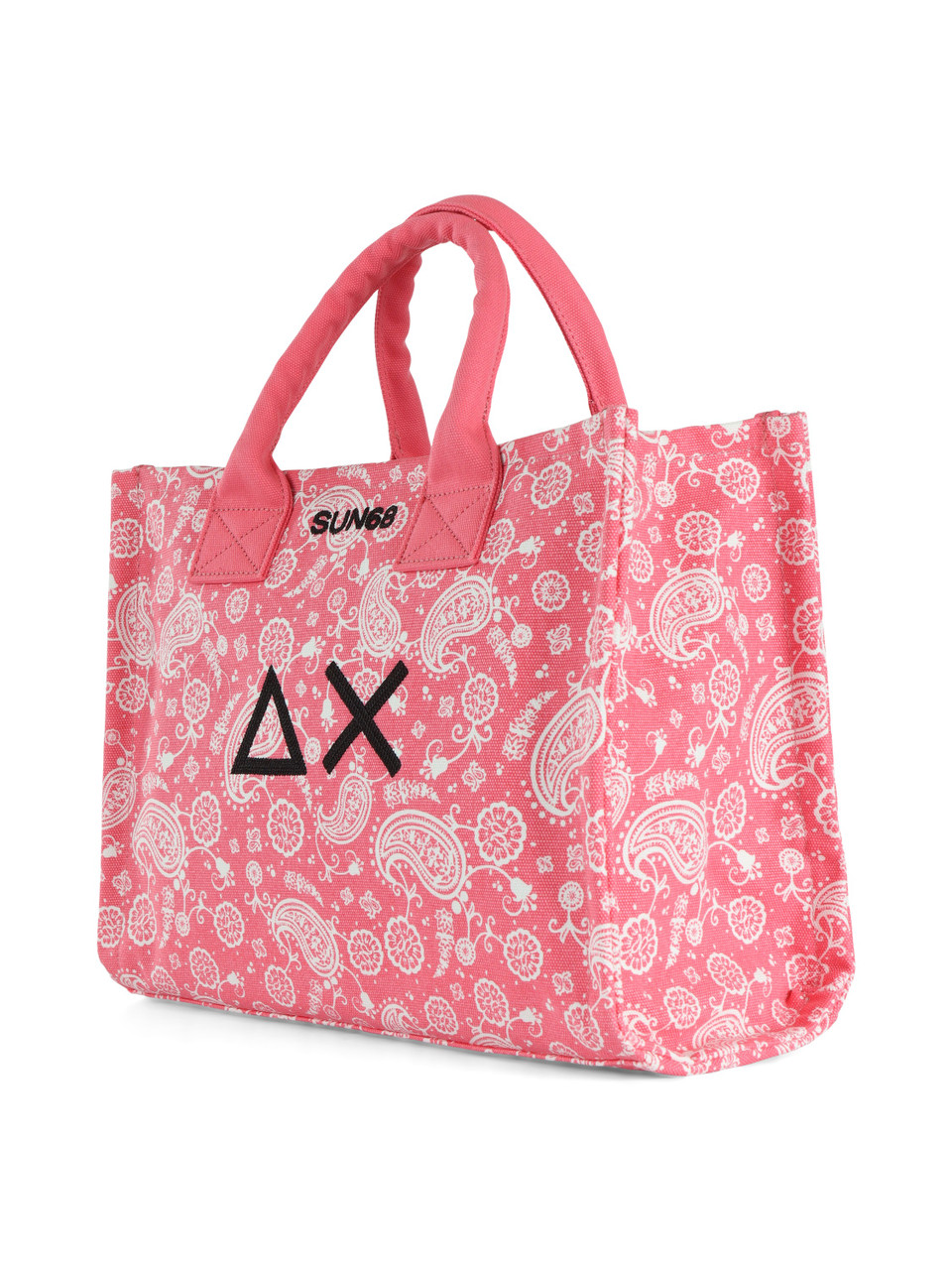 ROSA | BEACH: Borsa shopping CALI Midi in canvas