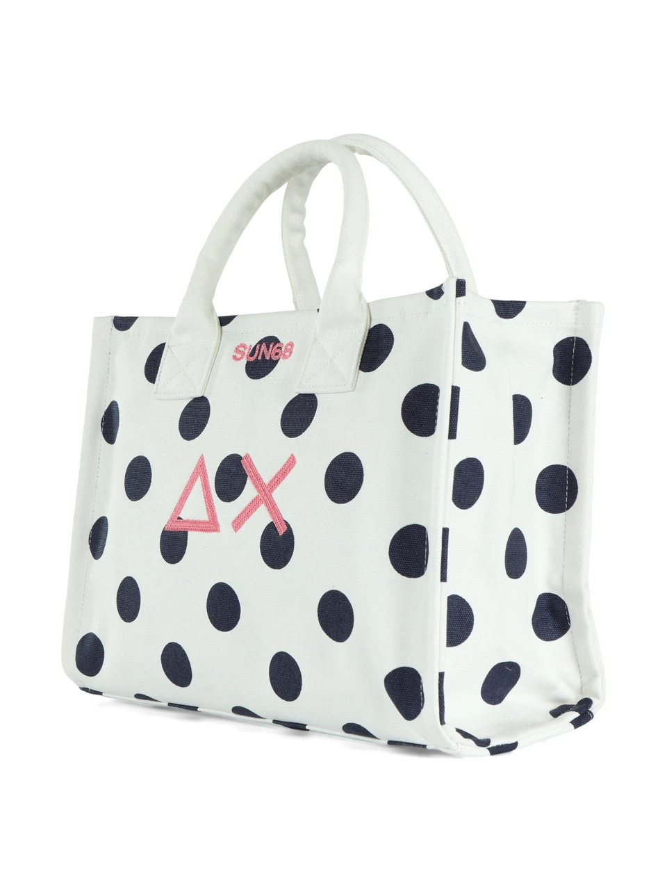 BIANCO | BEACH: Borsa shopping CALI Midi in canvas