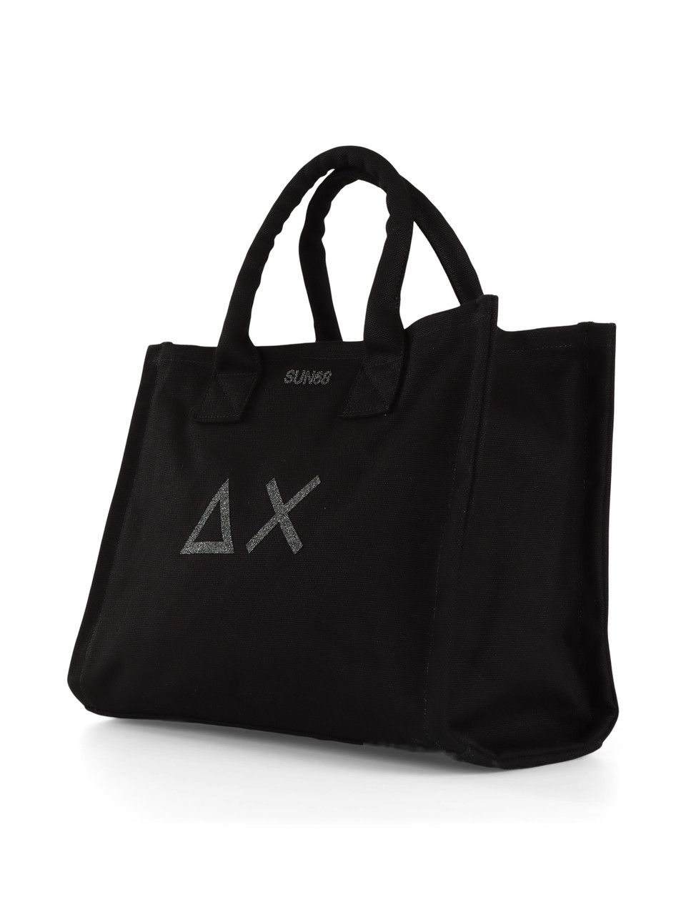 NERO | BEACH: Borsa shopping CALI Midi in canvas