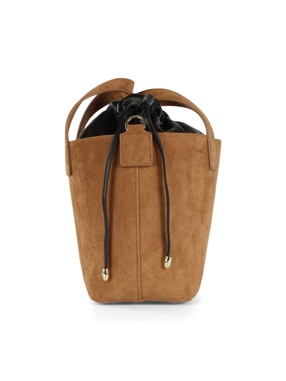 CUOIO | Borsa a mano in ecosuede con pochette interna