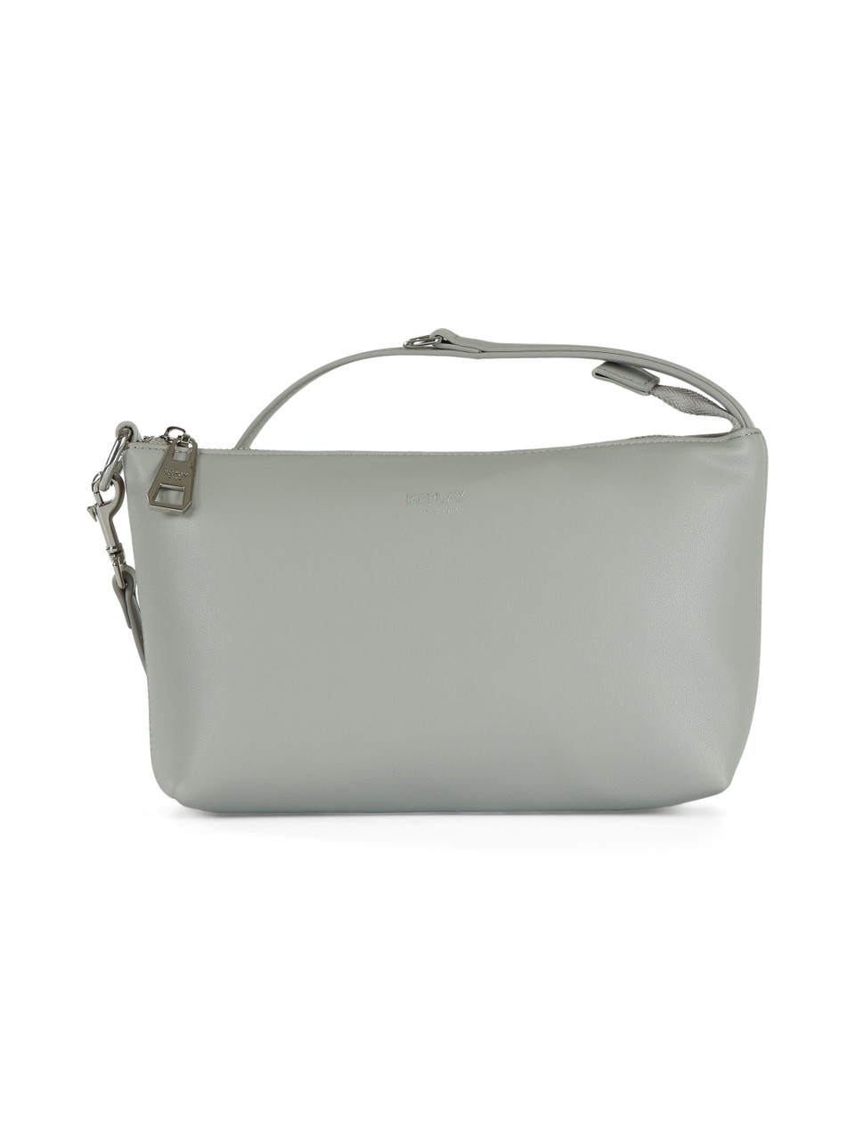GRIGIO | Borsa a mano trasparente con seconda borsa interna