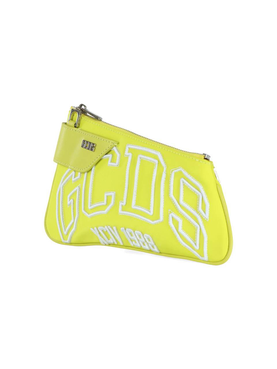 GELB | Schultertasche COMMA NOTTE mit Logostickerei