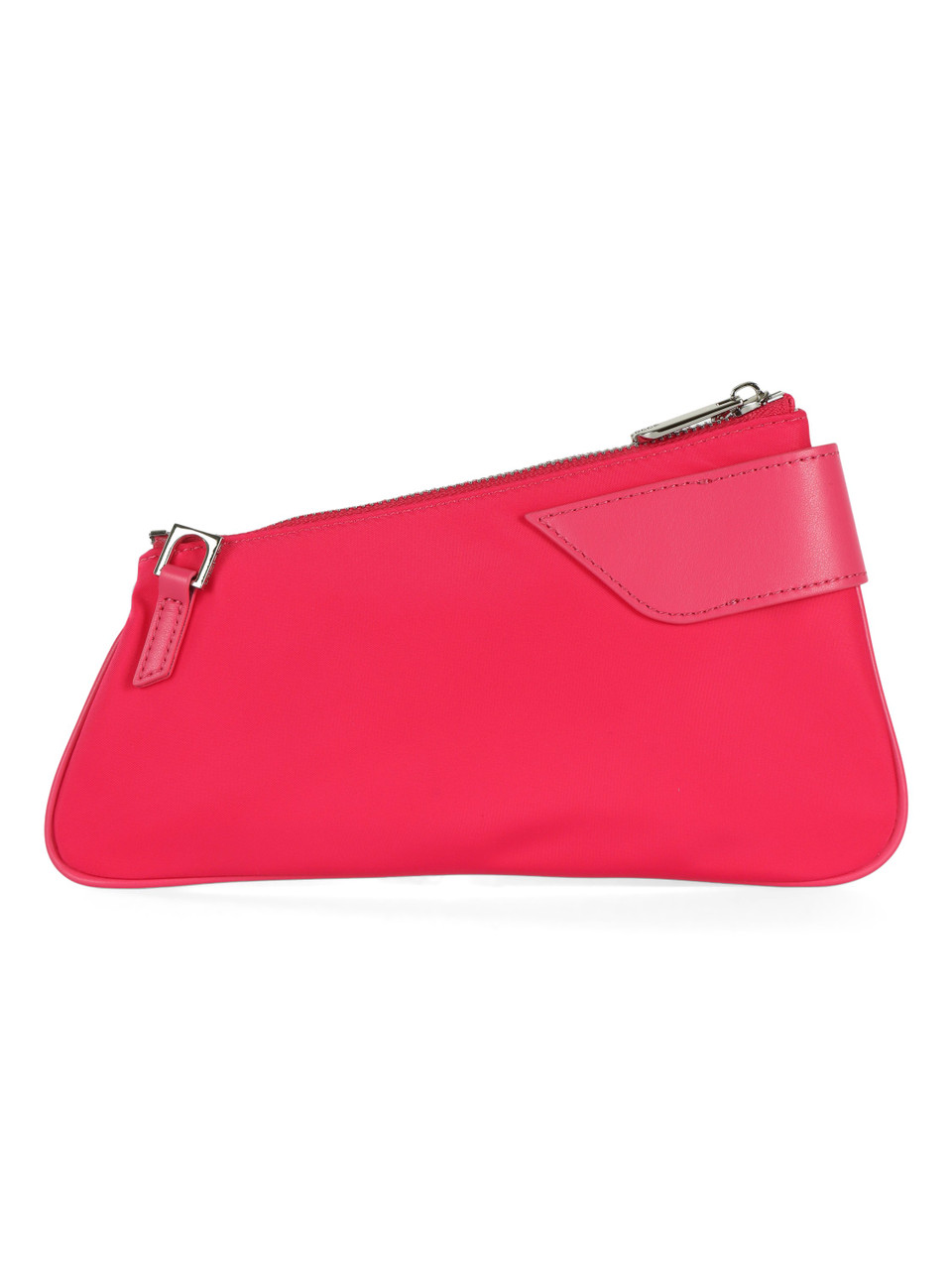 FUCSIA | Borsa a spalla COMMA NOTTE con ricamo logo