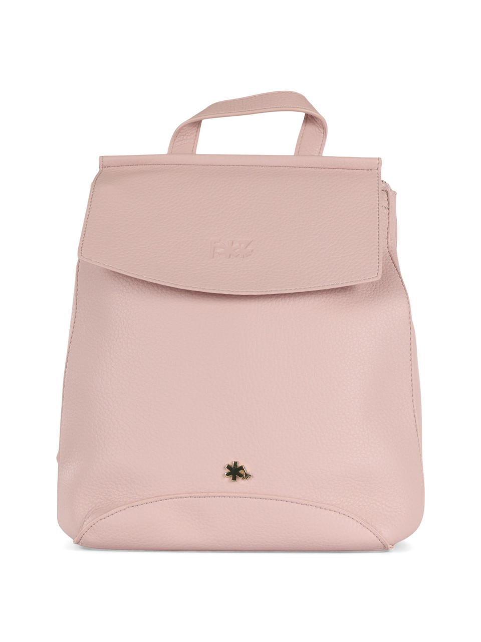 ROSA | Gehämmerter Rucksack mit Logo-Plakette